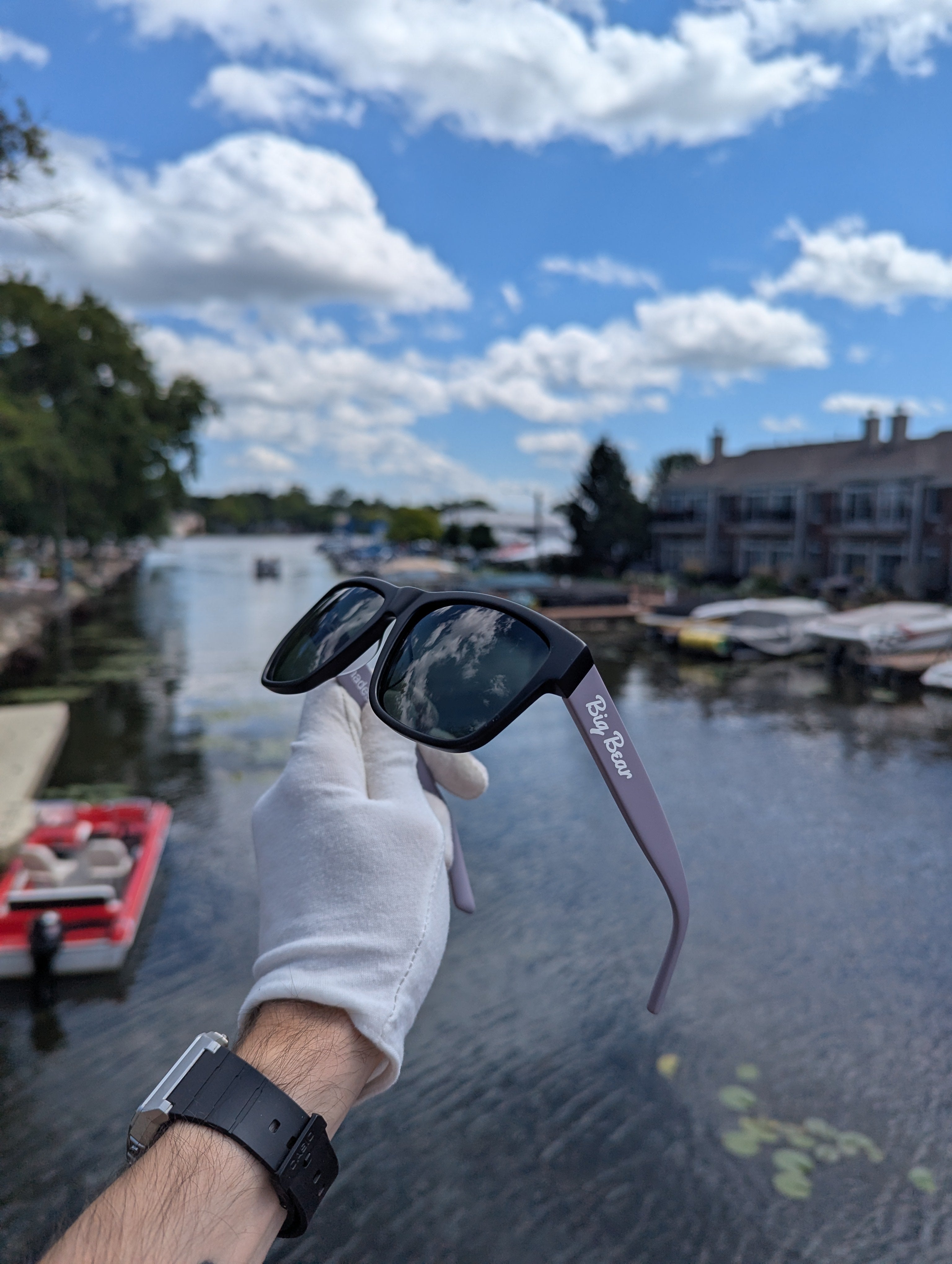 Big Bear Classic Acetate Sunglasses, Polarized UV400 - 20% of proceeds to Animal Shelters